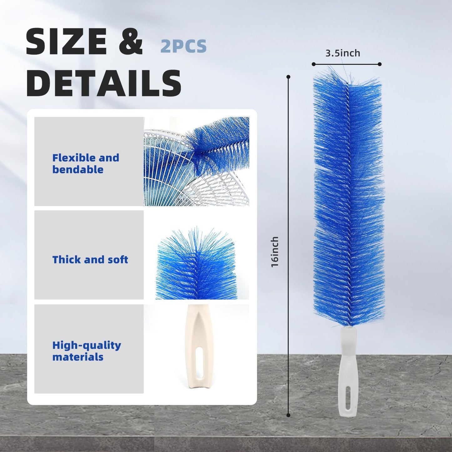 Multipurpose Cleaning Dusting Brush for Household