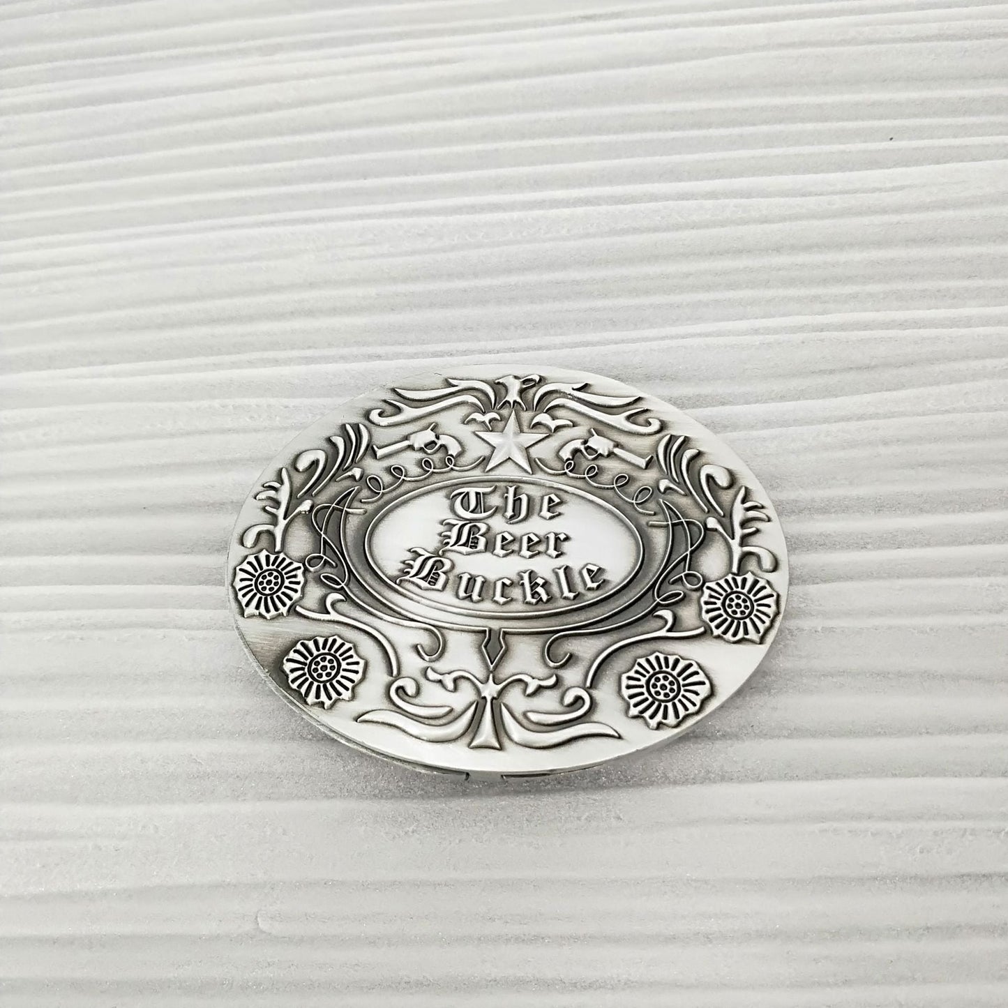Zinc Alloy Beer Belt Holder Buckle